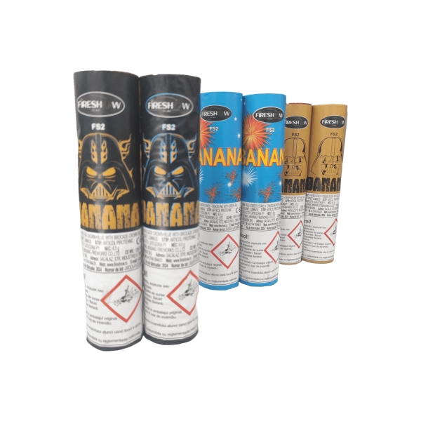 artificii banane negru