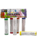 Fumigenă roșie pentru pasionații de artificii și efecte vizuale.