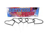 Set de 5 artificii de mână în formă de inimă – 30 cm