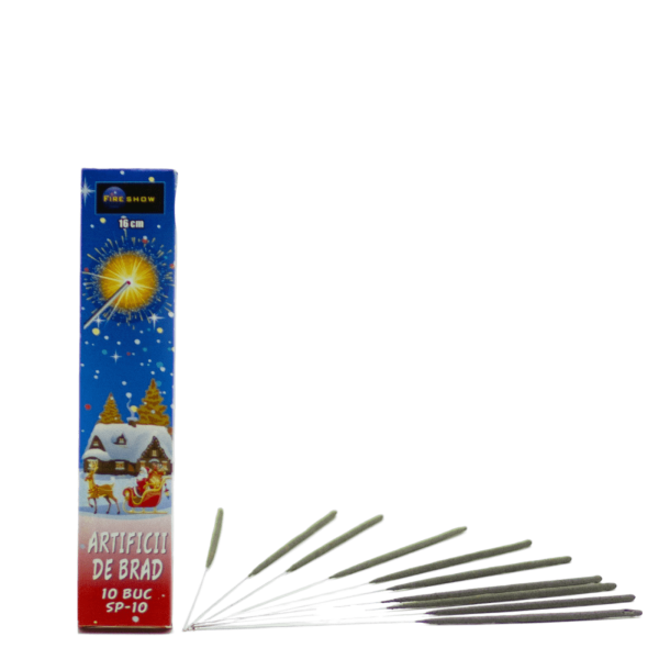 Artificii Sparklers – lungime 16 cm, utilizare ușoară